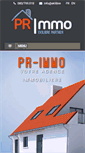 Mobile Screenshot of pr-immo.be